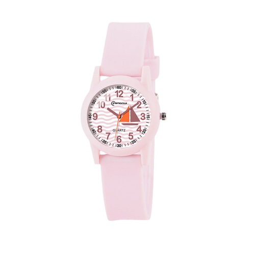 Cute new pastoral children's toy watch primary school student cartoon printed quartz watch women's watch waterproof row needle women's watch