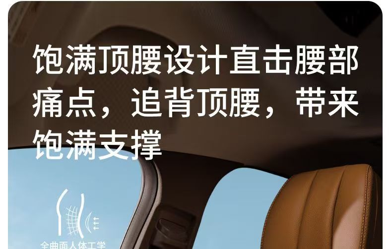 Memory Foam Car Headrest and Lumbar Support Set, Neck Pillow, Car Lumbar Support Cushion, Long Sitting Lumbar Support Cushion, Available for Dropshipping