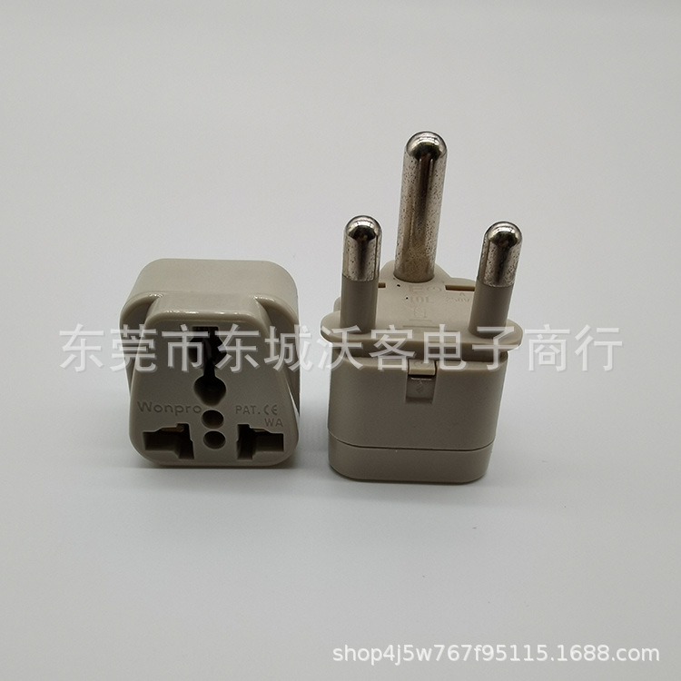 稳不落转换插座 各国多用转换插座  大三圆转换插座WA-10L 可议价