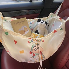 かわいいアニメの車のシートの背もたれの収納袋の多機能の掛け袋の車の後部の大容量の荷物袋のネットのポケット