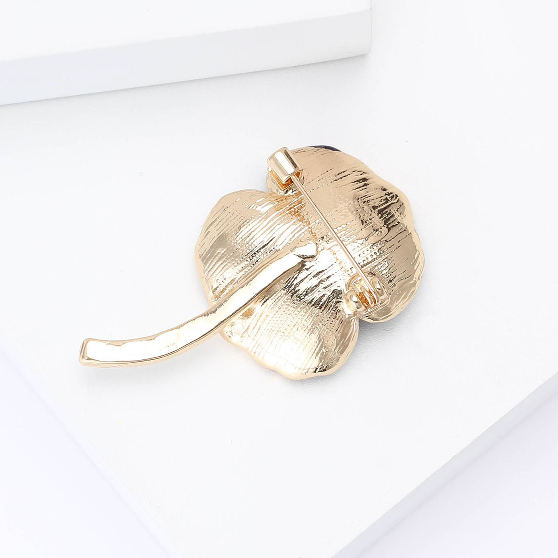 New Creative Alloy Enamel PP Poppy Flower Brooch Fashion All-match Women's Suit Coat Corsage Jewelry Pin