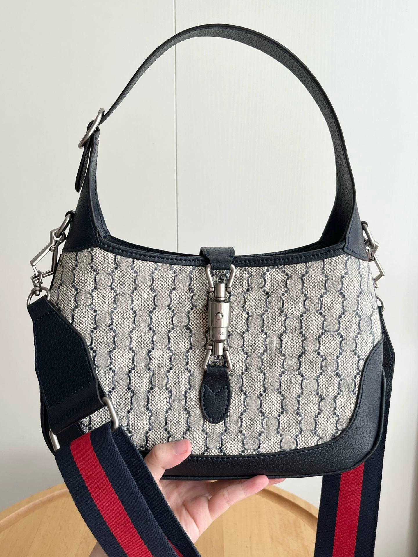 Summer denim one-shoulder bag, purse, bag strap