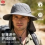 防晒夏季防紫外线户外渔夫帽