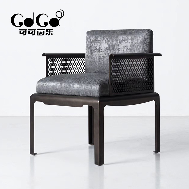 New Chinese style tea table and chair combination sofa chair villa…