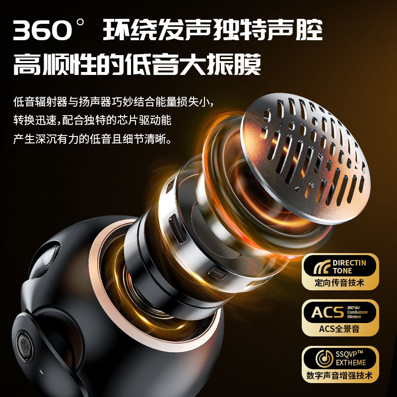 クロスボーダーJM13PROイヤホン音響二合一bluetooth 5.4ミニ屋外携帯bluetoothイヤホン小型スピーカー|undefined