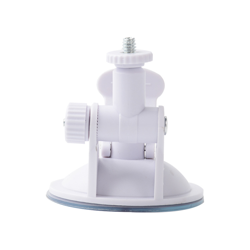 Soporte base de cabeza de tornillo de alto brillo blanco base de ventosa de punto de fábrica 70MM