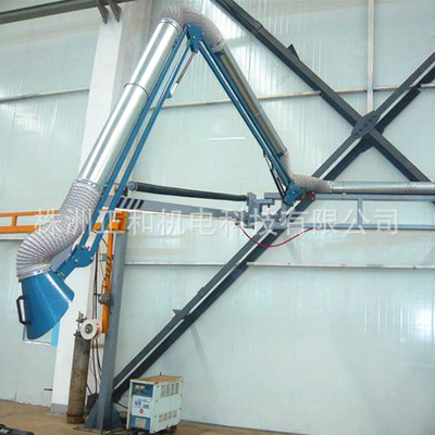 株洲正和科技弹簧吸气罩式焊机空间臂 焊接机械臂悬臂 送丝机悬臂|ru