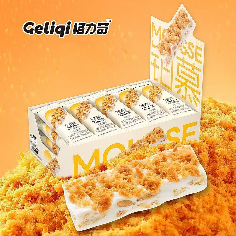 【批发】格力奇肉松蔓越莓慕斯手工糕点饼干充气糖果雪花酥小零食|undefined