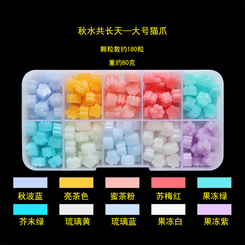 Un conjunto completo de sellos de pintura al fuego, fábricas de comercio exterior transfronterizas, granos de cera de pintura al fuego, accesorios de bricolaje en caja, almohadillas de desmoldeo para hornos al por mayor