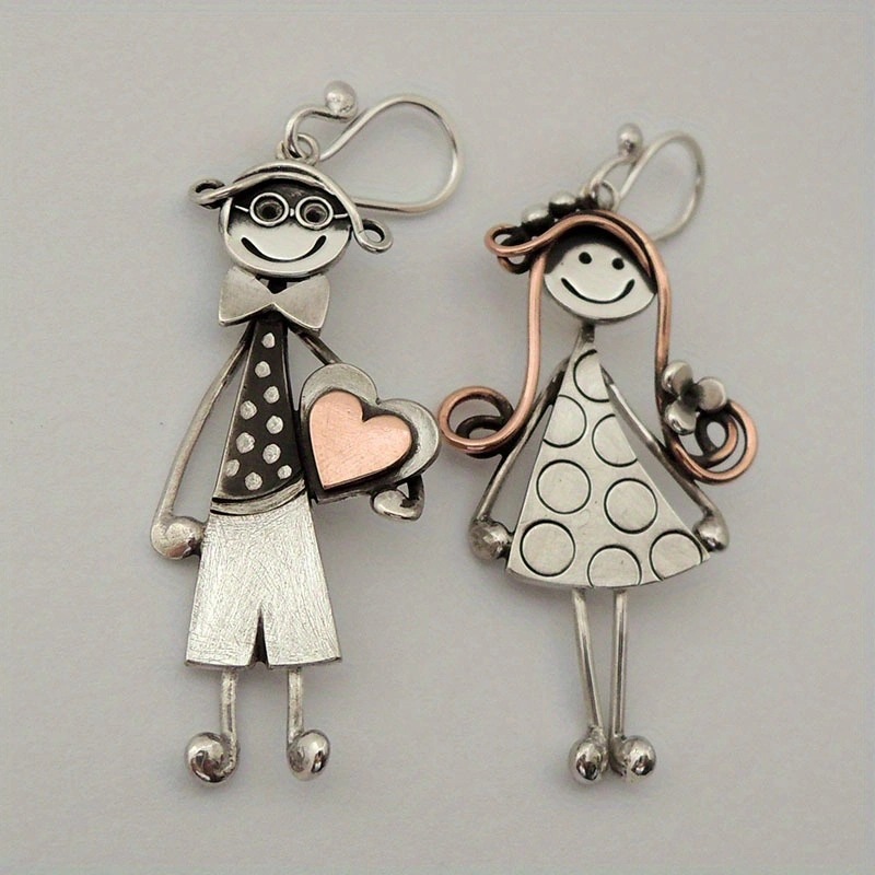 European and American Cross-Border E-Commerce New Products Hot-Selling Women's Earrings Aliexpress Popular Retro Fashion Creative Women's Earrings