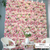 Simulation Flower Wall Background Wall Network Red Wall Rose Gate Fake Flower Wedding Indoor Image Wall Shadow Tower wall decoration