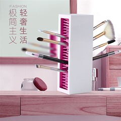 シリコン化粧品収納ケース自由にペン入れ電池デスクトップ収納ケース口紅眉筆化粧ブラシ収納棚
