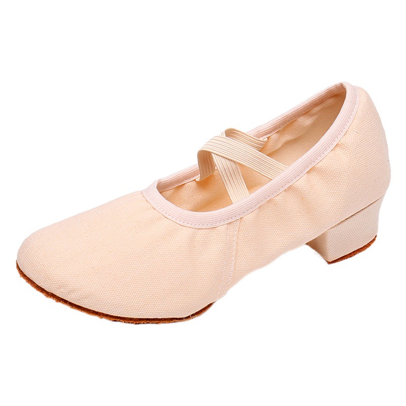 Lace-up Free Body Dance Shoes Women's Ballet Soft-soled Yoga Belly Dance Shoes for Adult Teachers and Girls
