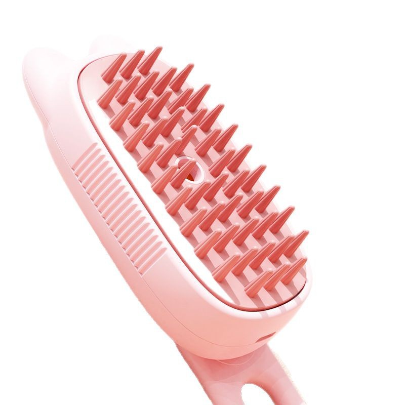 Peine de masaje en spray para mascotas Peine de vapor profundo Peine de pelo de gato Peine de gato