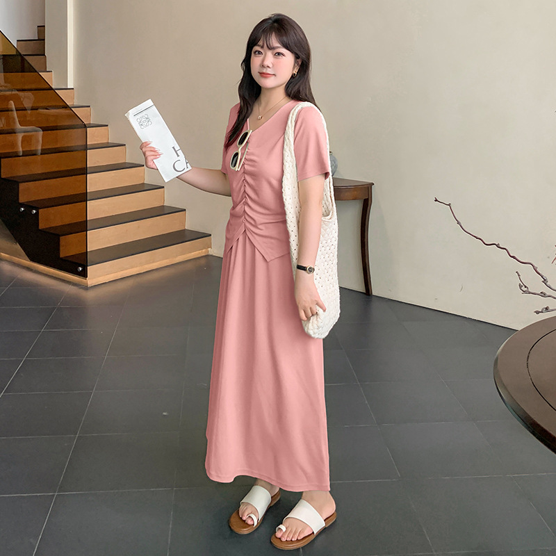  夏  XL-4XL 大きいサイズ 上下セット