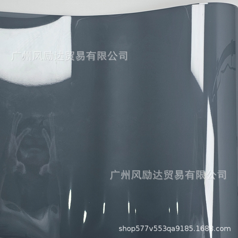 Car full vehicle color change film self-adhesive PET ultra-bright crystal Nado gray motorcycle modification full body film