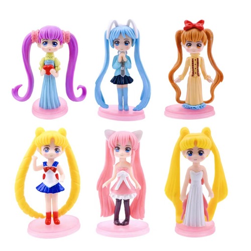 Toy stationery blind box set cartoon children's figure model award animation stall pvc wholesale