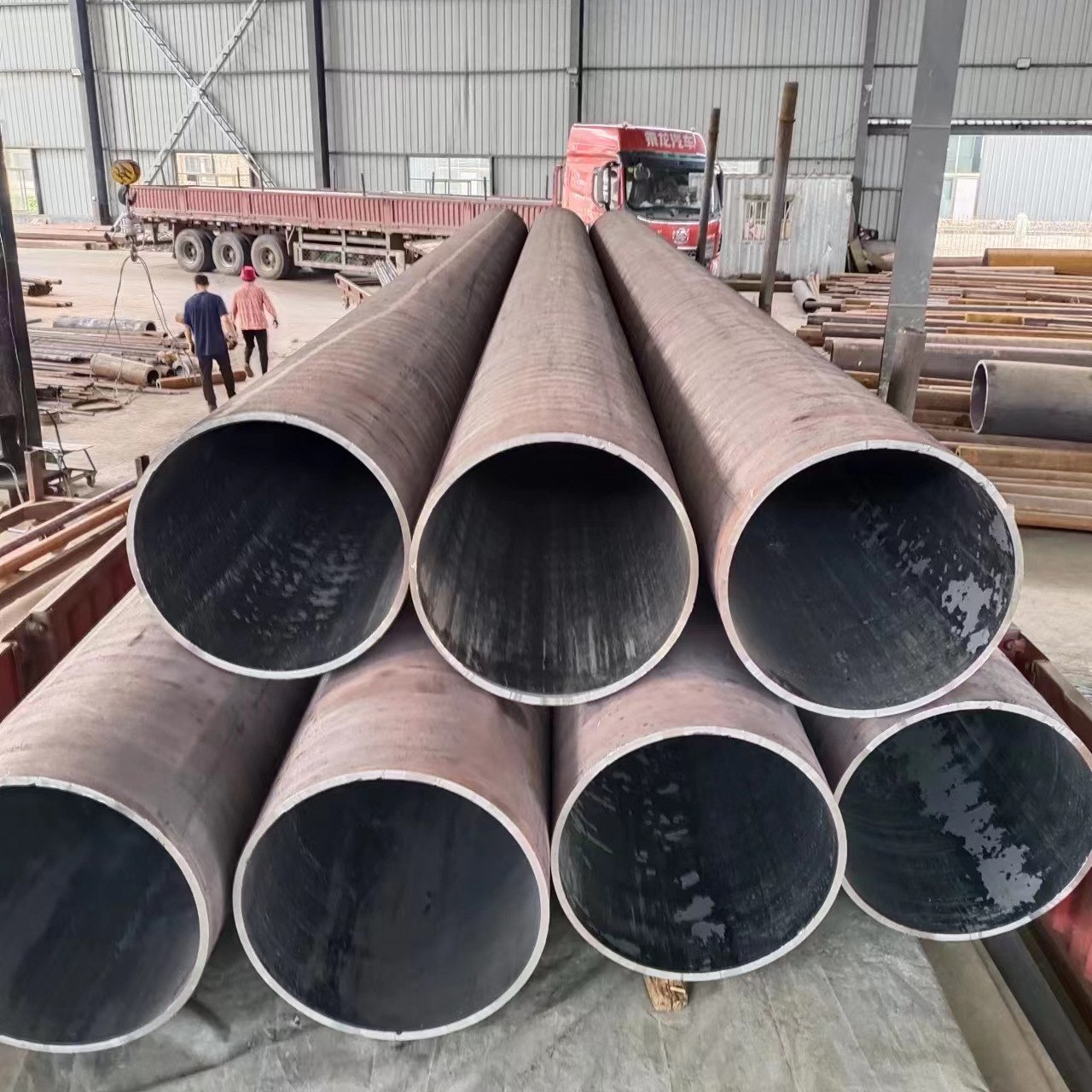 山东无缝管 菏泽无缝管 20# Q355B 20G 厚壁无缝管 无缝管切割