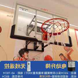 篮球架挂墙式家用室内标准篮球框室外标准壁挂式透明篮球板可扣篮