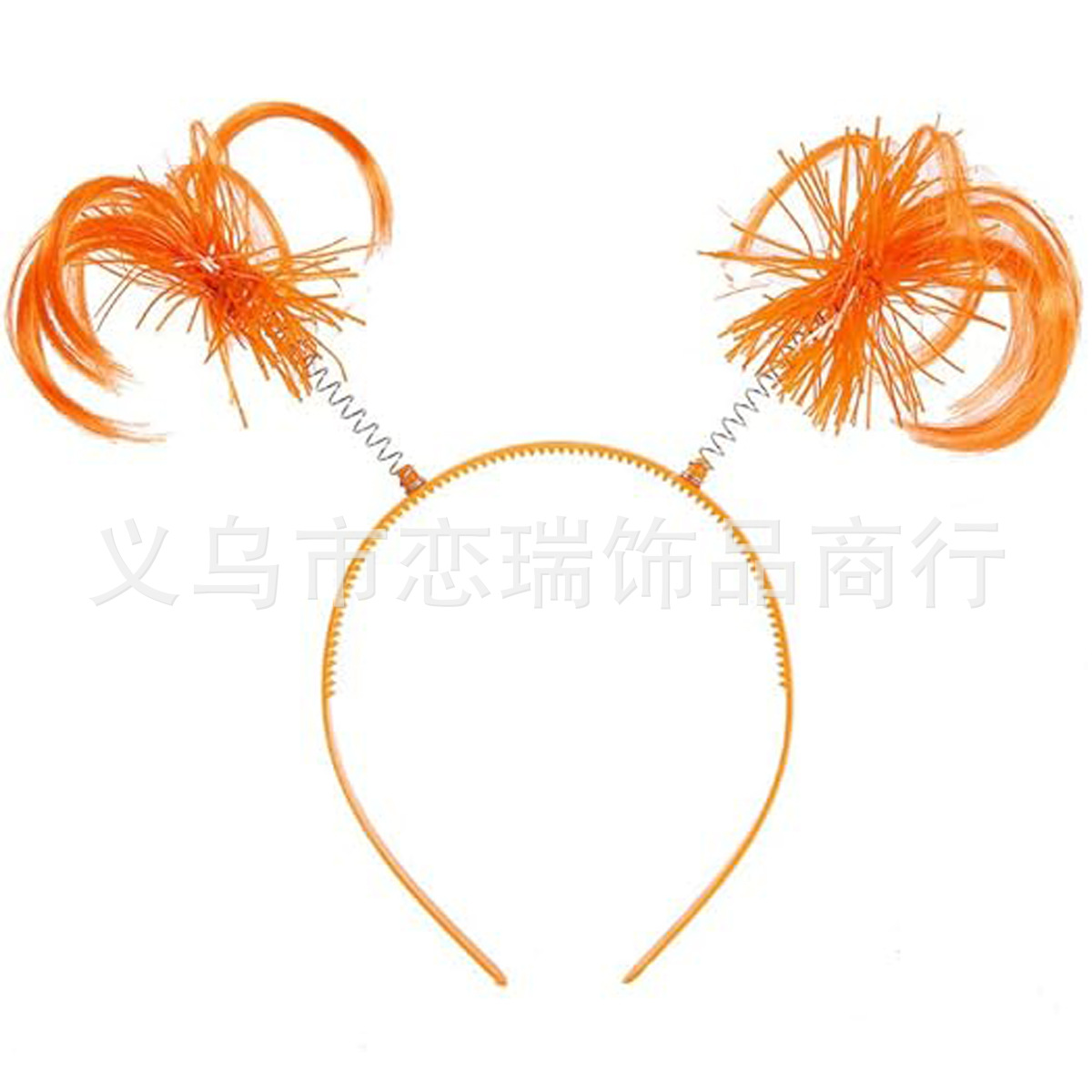Amazon venta caliente día independiente cola de caballo hebilla de cabeza diadema accesorios de ropa de fiesta de baile familiar europeo y americano en stock