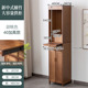 Brown 40 long buddha niche [height 1.85m with drawer plate]