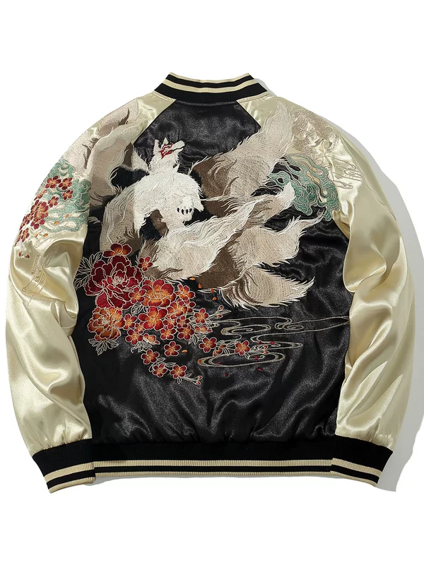 华夏君品 Genuine jacket, baseball uniform, Chinese style