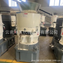 生物质燃料平模颗粒机 木糠木屑压制颗粒生产线 核桃皮压块成型机