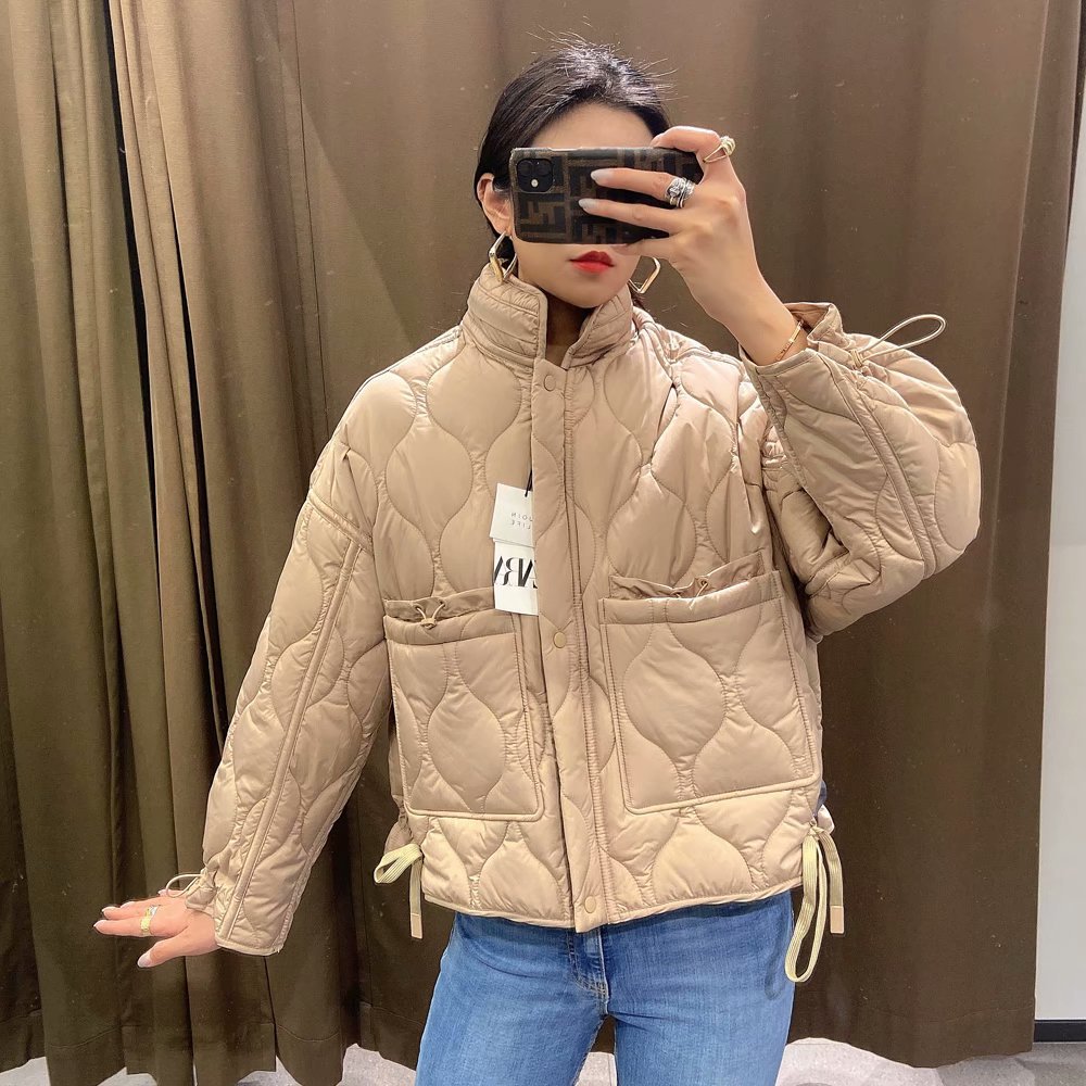 2021  新款女装 欧美风百搭宽松显瘦棉服外套 02969251800