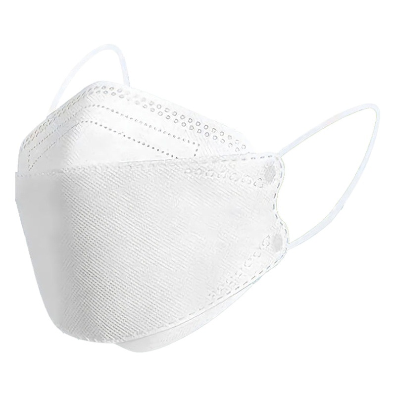 KF94 Mask Disposable Fish-shaped Willow Leaf Mask Adult Three-dimensional Four-layer Separate Packaging Mask Children's Mask