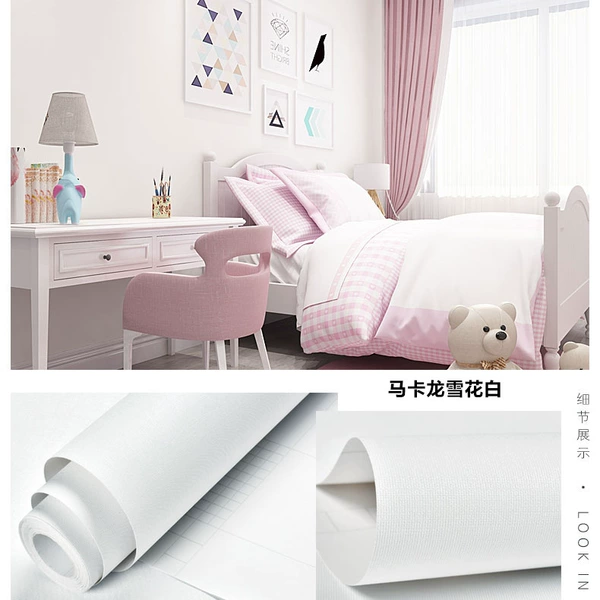 Macaron snowflake white