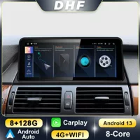 Кросс-бордерный Android-центральный мультимедийный блок с Bluetooth-навигацией и GPS для BMW X5 E70 09-13 годов выпуска