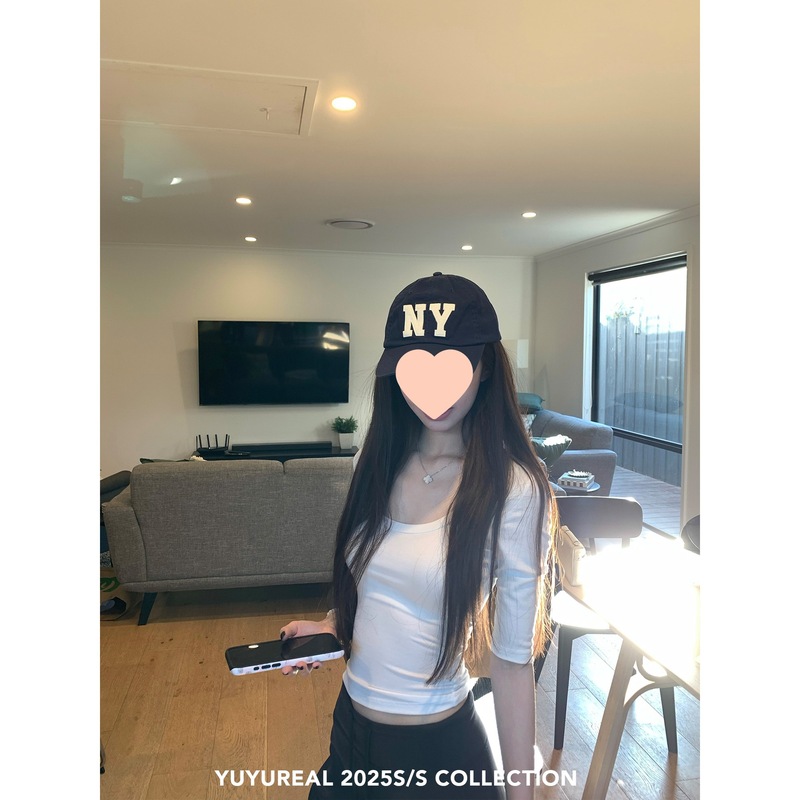 YUYU多色基础派！中袖针织tee 瘦瘦版型大U领|undefined