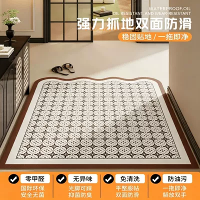 Universal Foot Pad vintage-style, unique-shaped doormat wholesale - guxing-vertical-version-no-wash-thickened-one-pull-clean-double-sided-anti-slip-for-custom-sizes-please-contact-customer-service