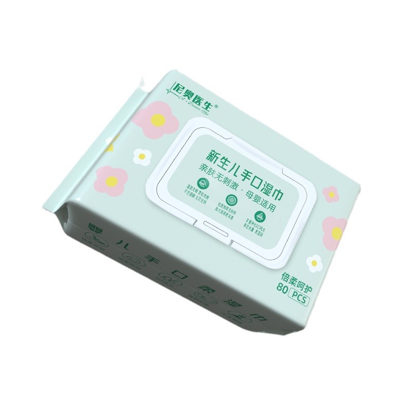 Toallitas húmedas para bebés 80 bolsas grandes de bombeo pañuelos húmedos para bebés y niños pequeños 80 piezas para bebés y bebés