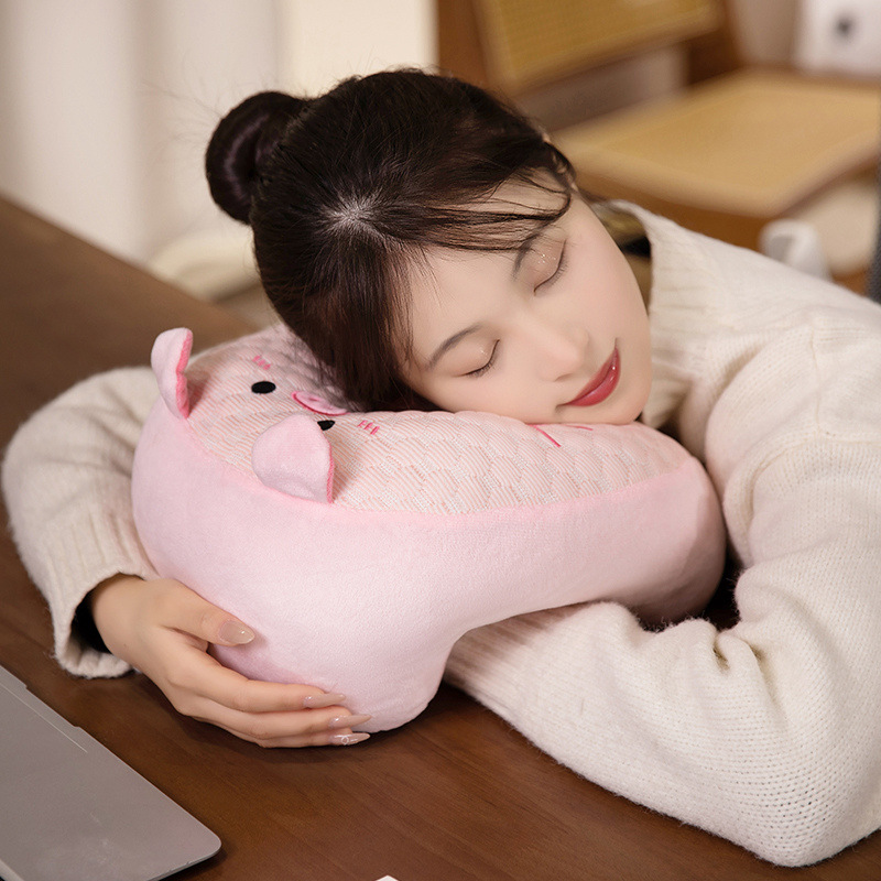 Almohada de Siesta en Forma de U Ergonómica para Oficina y Auto