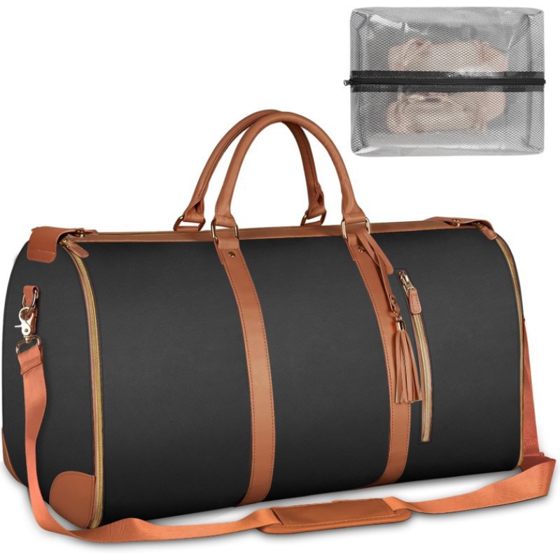 Inventario transfronterizo de viaje portátil plegable bolsa de equipaje de ropa de mujer bolsa de gimnasio al aire libre multifuncional almacenamiento de noche