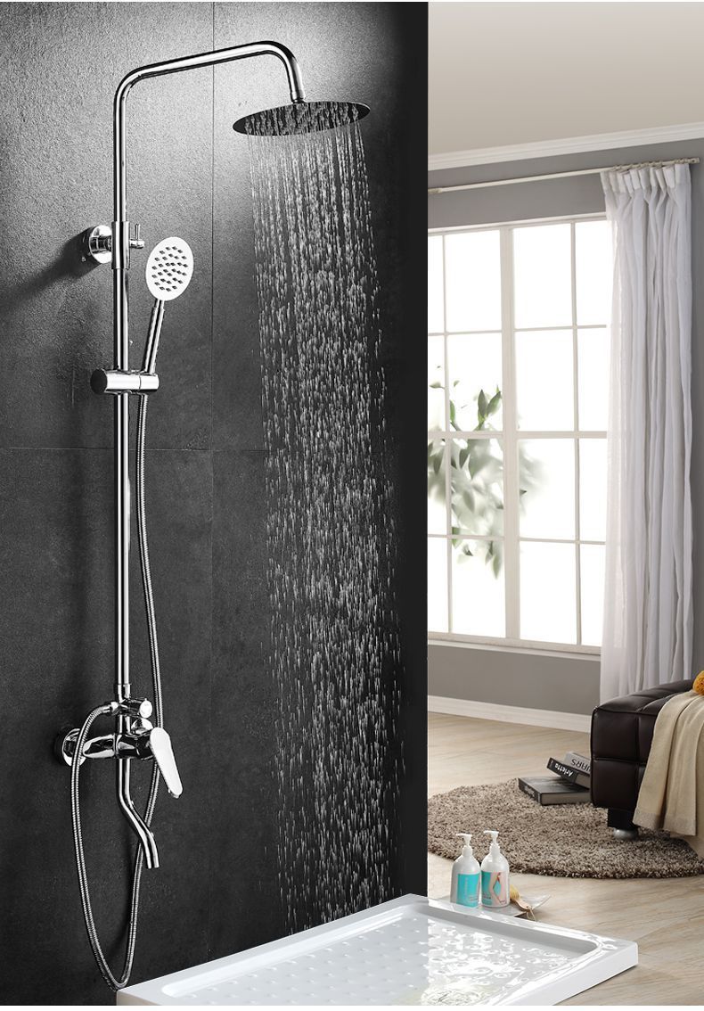 Shower switch, hot and cold water mixing valve, faucet, bathroom shower head accessories, bath switch valve, faucet, four-position manufacturer undefined