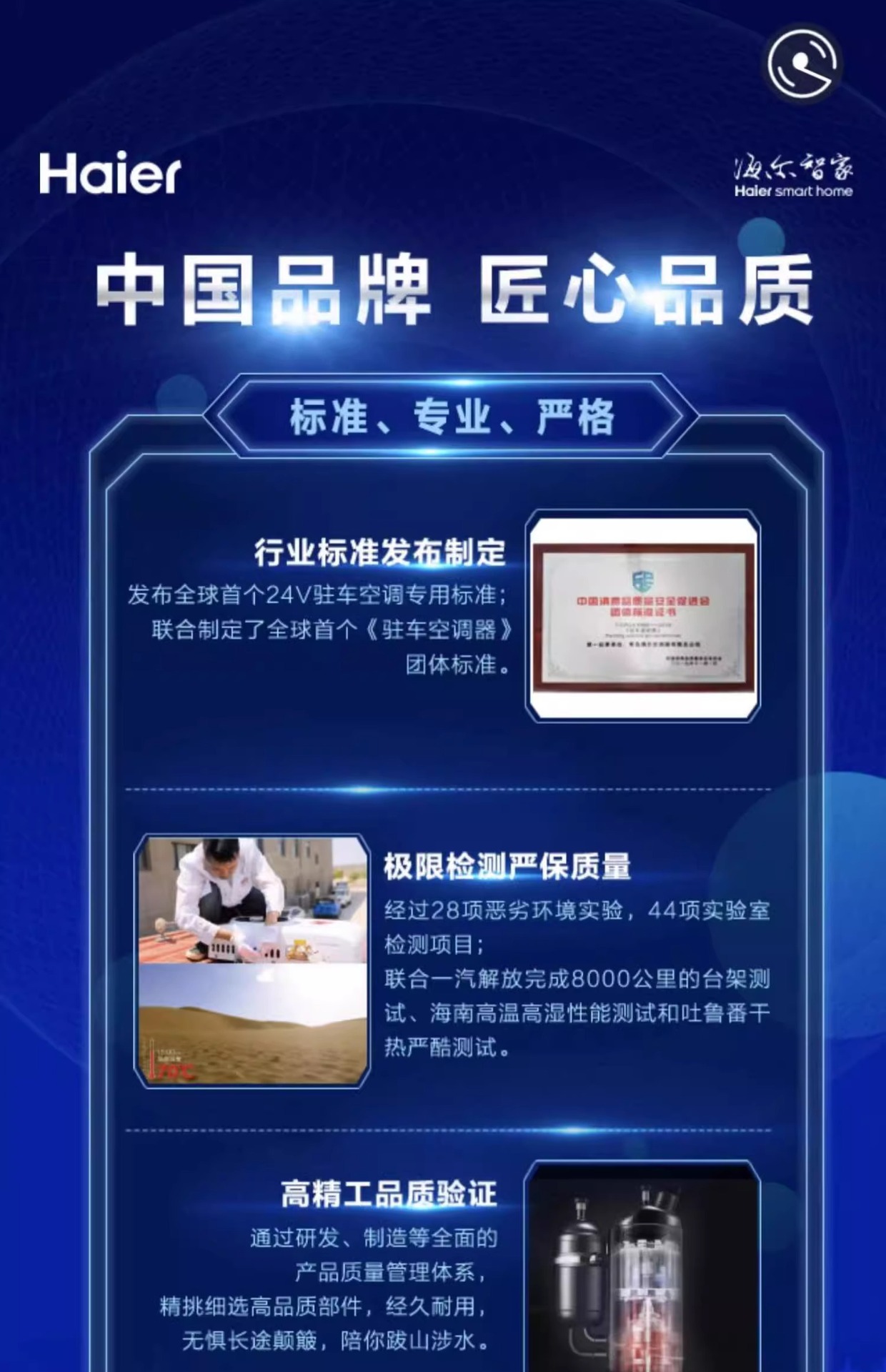 Haier Parking Air Conditioner 24V Dc Inverter for Large Trucks and Heavy-Duty Vehicles, Specially Designed for Dongfeng And解放 Brand Vehicles