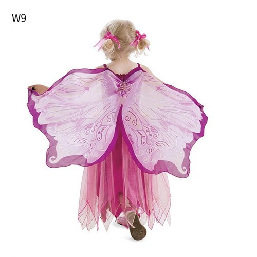 children butterfly fairy dress up elf angel butterfly wings suit cloak Halloween mask modelling masquerade party stage performance clothing