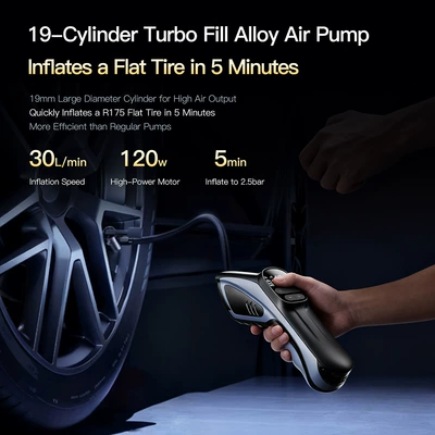 Electric Inflator for Cars with | Hava nasosu