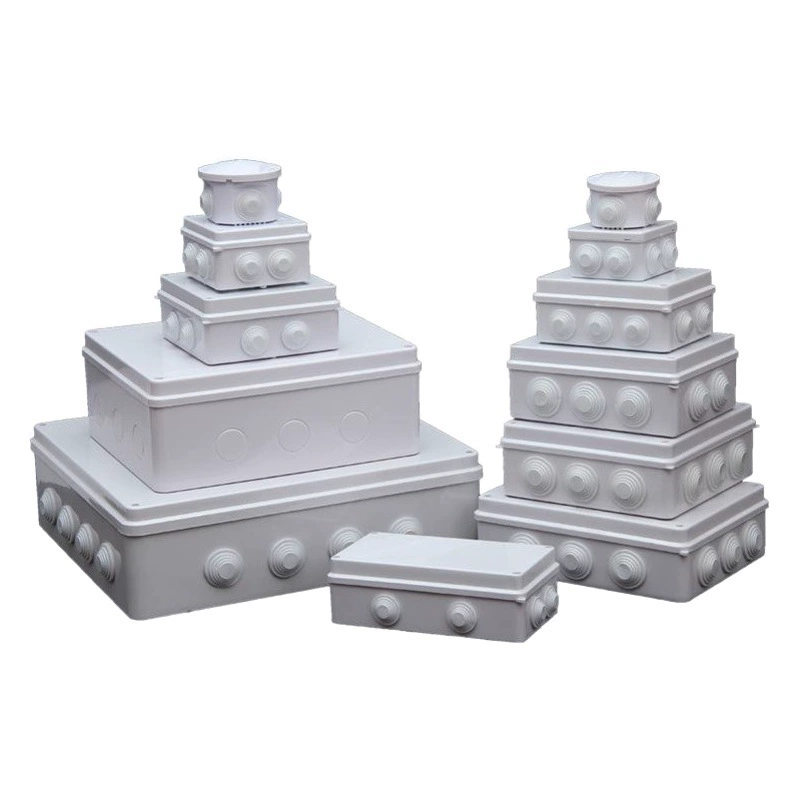 Коробка провода и кабеля коробки распределения силы распределительной коробки промышленного АБС ранга пластиковая водоустойчивая Пылезащитная ЗАГЕРМЕТИЗИРОВАННАЯ