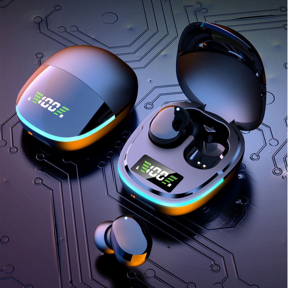 G9S Bluetooth Earphones with Touch Control, Digital Display, Private Model, Wireless Mini In-Ear Style, Ear-Hook Design, Sporty and Stylish True Wireless