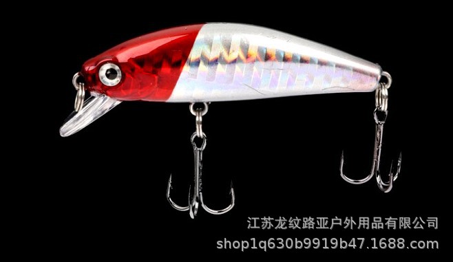 10 Colors Shallow Diving Minnow Lures Sinking Hard Plastic Baits Fresh Water Bass Swimbait Tackle Gear