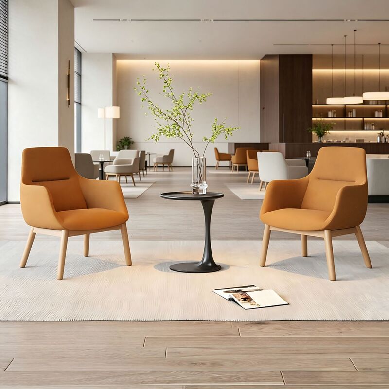 Light Luxury Backrest Negotiation Chair, Trendy Minimalist Design for Sales Offices, Administrative Halls, Public Areas, Clubs, Cafes, and Business Reception Chairs