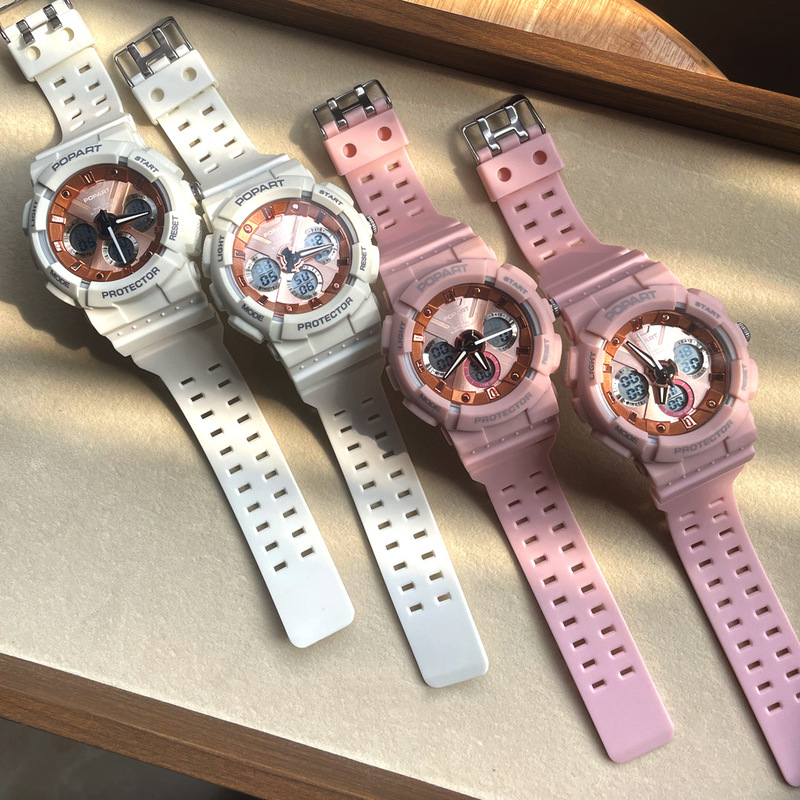 Wholesale of Tail Goods, Fashionable Sports Multi-Functional Student Electronic Watch, Luminous Waterproof Dual Movement Dual Display Electronic Watch Wholesale Wholesale of Tail Goods, Fashionable Sports Multi-Functional Student Electronic Watch, Luminous Waterproof Dual Movement Dual Display Electronic Watch Wholesale