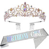 Queen Girl Crown BIRTHDAY GIRL Party Decoration Crown Tip Board Auto Show Show Shop