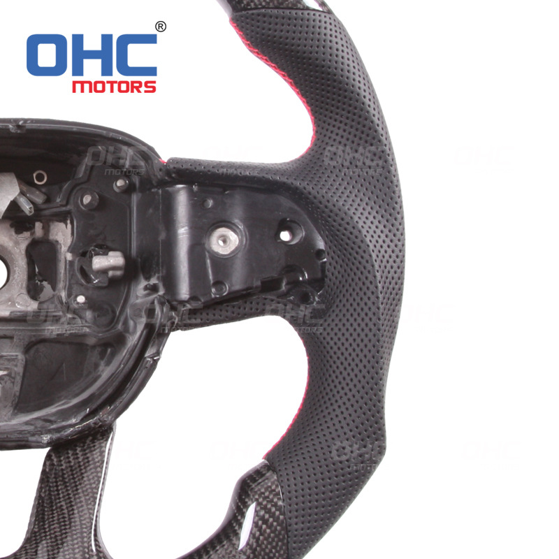 For 14-19 years dodge Charger Challenger SRT LED smart carbon fiber steering wheel modified dodge