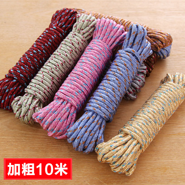 Ropa de secado multifuncional, edredón de secado, cuerda, hogar de viaje, engrosamiento, nailon al aire libre, cuerda de ropa antideslizante, en stock image 3