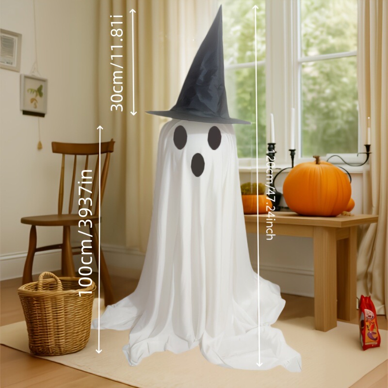 2025年ハロウィン越境販売 ハロウィンスタンディングゴーストオーナメント ライト付き越境EC専用|undefined