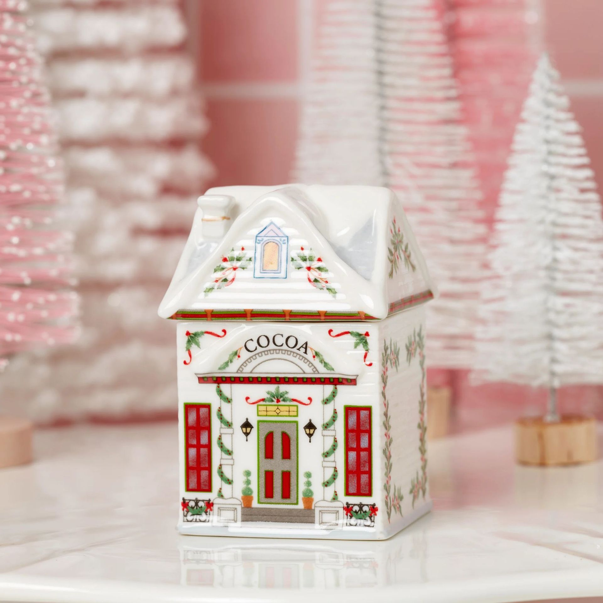 Nuevos modelos transfronterizos   Navidad Holiday Village Spice House Decoración de regalos Decoración